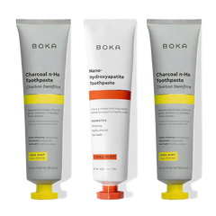Charcoal Yuzu Mint n-Ha Toothpaste 3-pack
